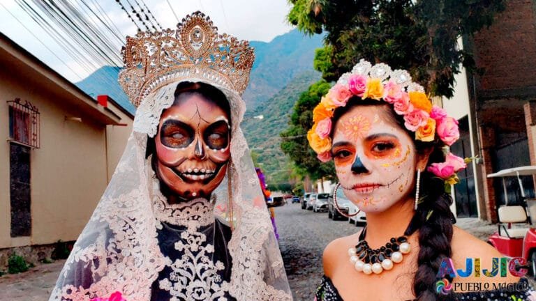 Día de Muertos en Ajijic - Catrinas